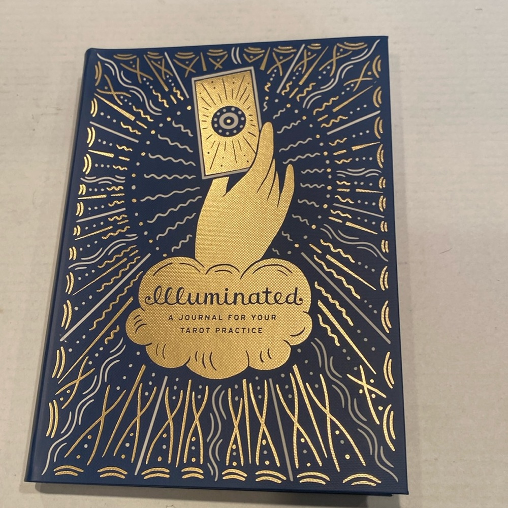 NWOT “ Illuminated, a Journal for your Tarot Practice,” hardcover